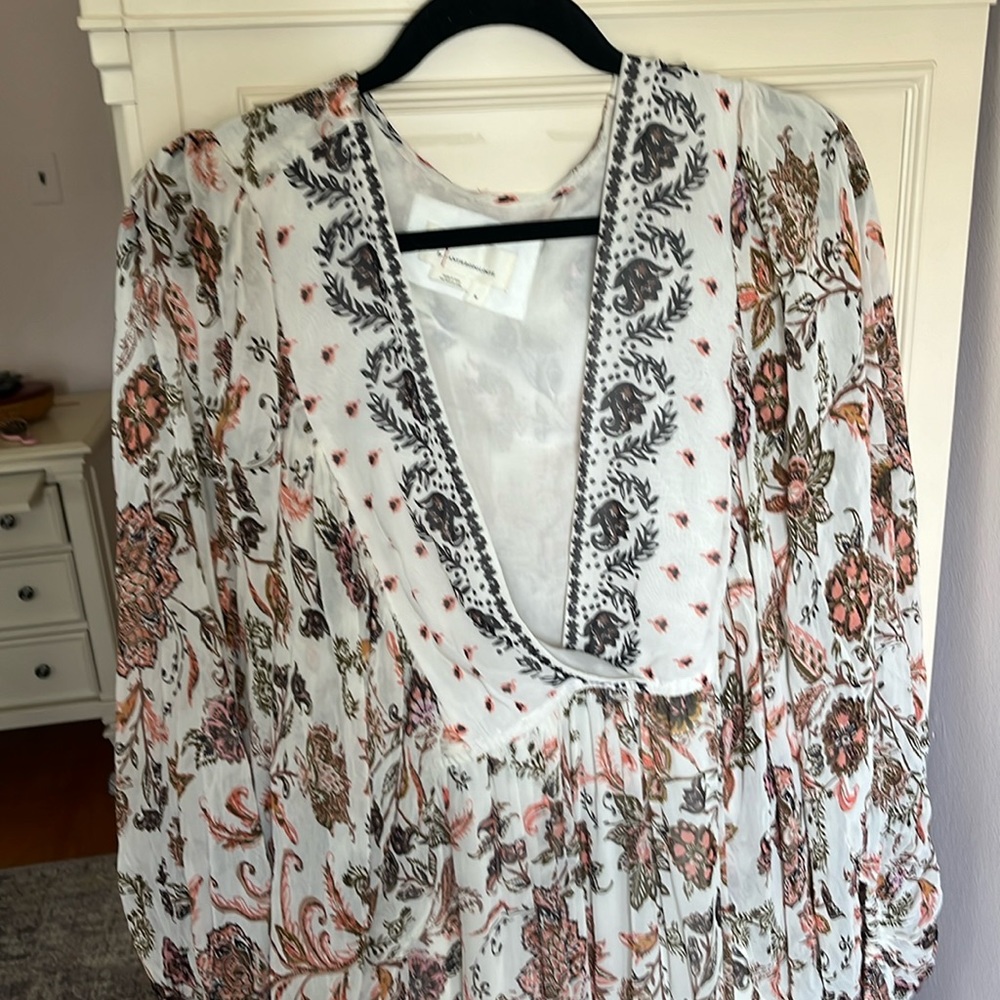 NWOT Anthropologie Midi Dress